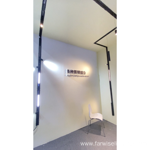 retail flushed recessed trimless magnetic LED lights track